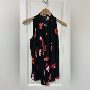 Worthington Floral Sleeveless Women’s Blouse Size- M (NWT)